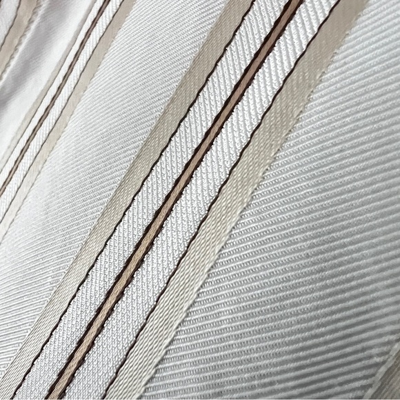 CO Ivory Striped Shirtdress no belt size smalll - Picture 6 of 16